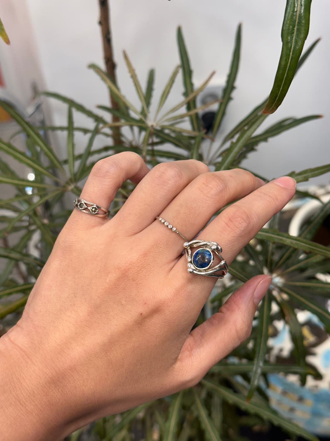 earth turquoise 925silver ring🌍 상품이미지8
