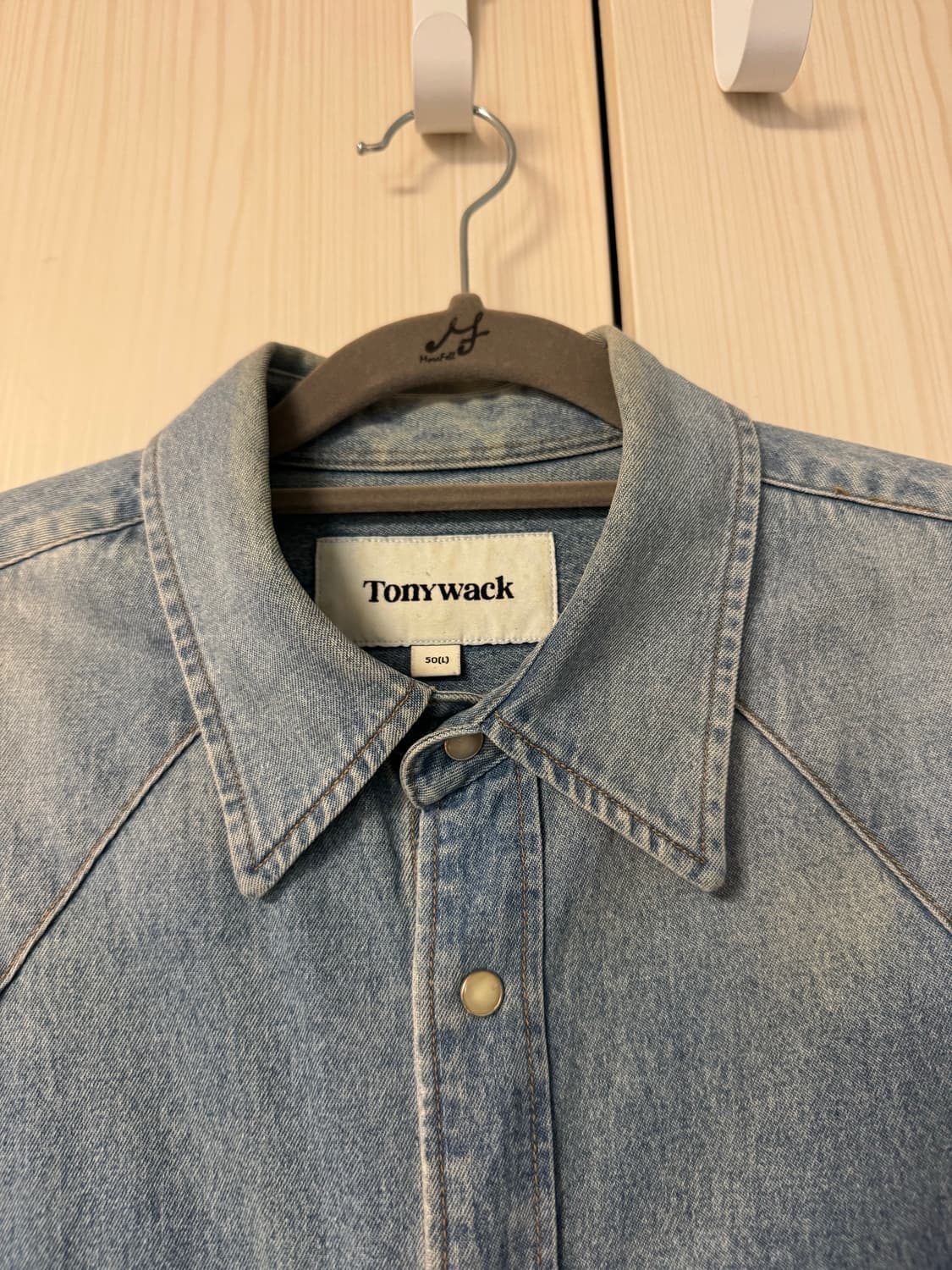 토니웩 웨스턴 데님셔츠 L 상품이미지3