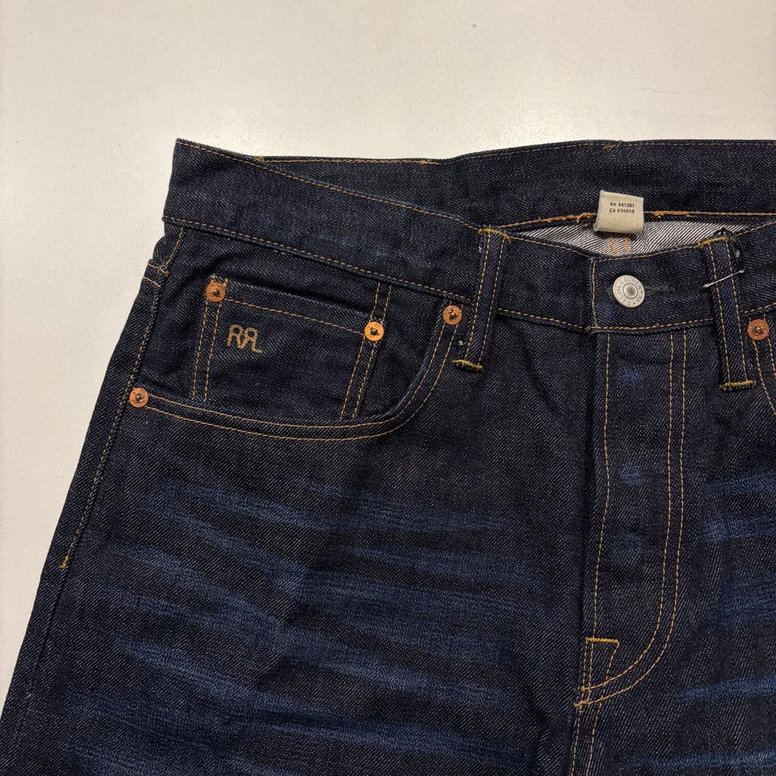 [32x30] 더블알엘 RRL 셔틀 로우 스트레이트 데님 팬츠 C602 상품이미지6