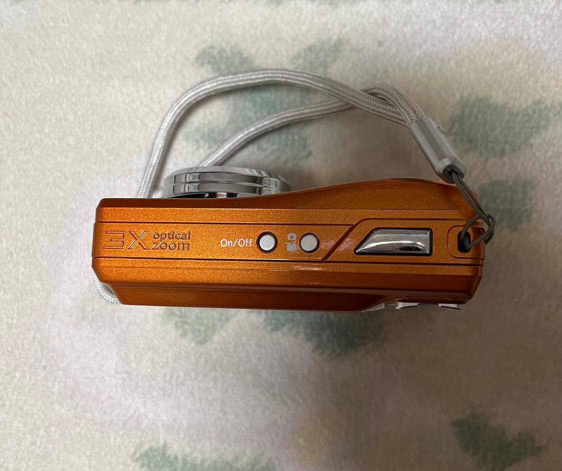 코닥 c140 레어 오렌지 상큼 빈티지 디카 카메라 상품이미지3