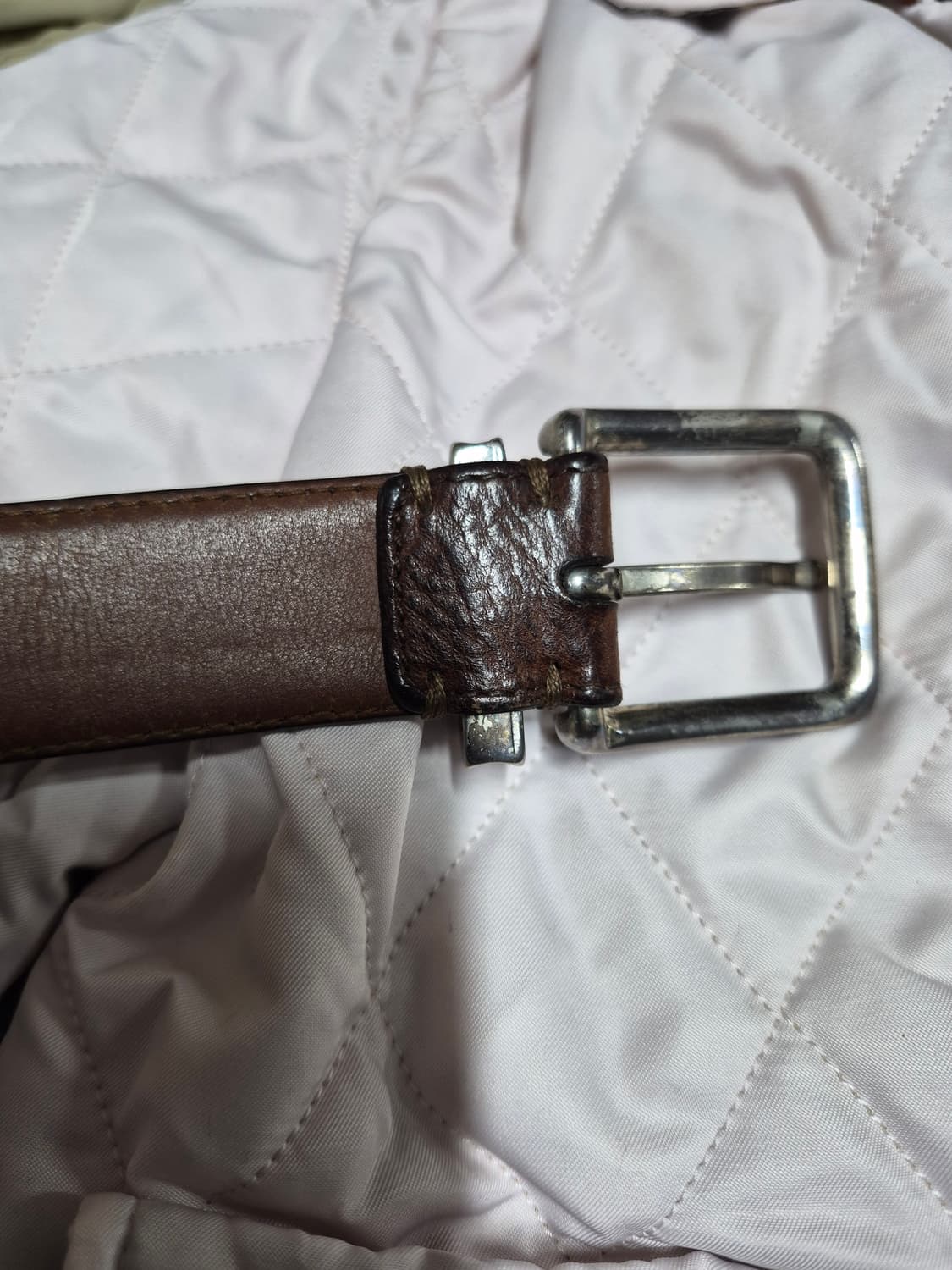 부루넬로 쿠치넬리 빅 사이즈 가죽 벨트 남성 상품이미지2