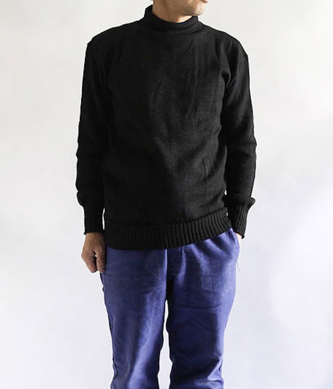 Us navy gob sweater 미해군 모크넥 스웨터 니트 상품이미지5