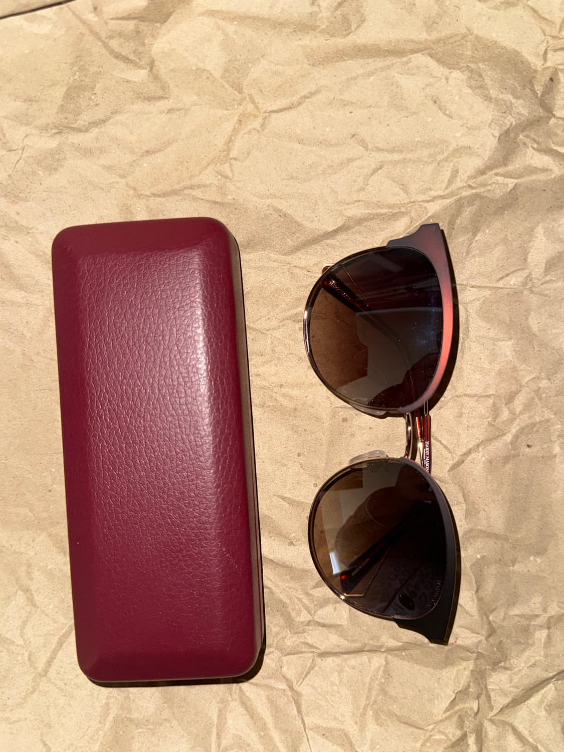 Harry mason 해리메이슨 빈티지 선글라스 DIANA 브라운 상품이미지1