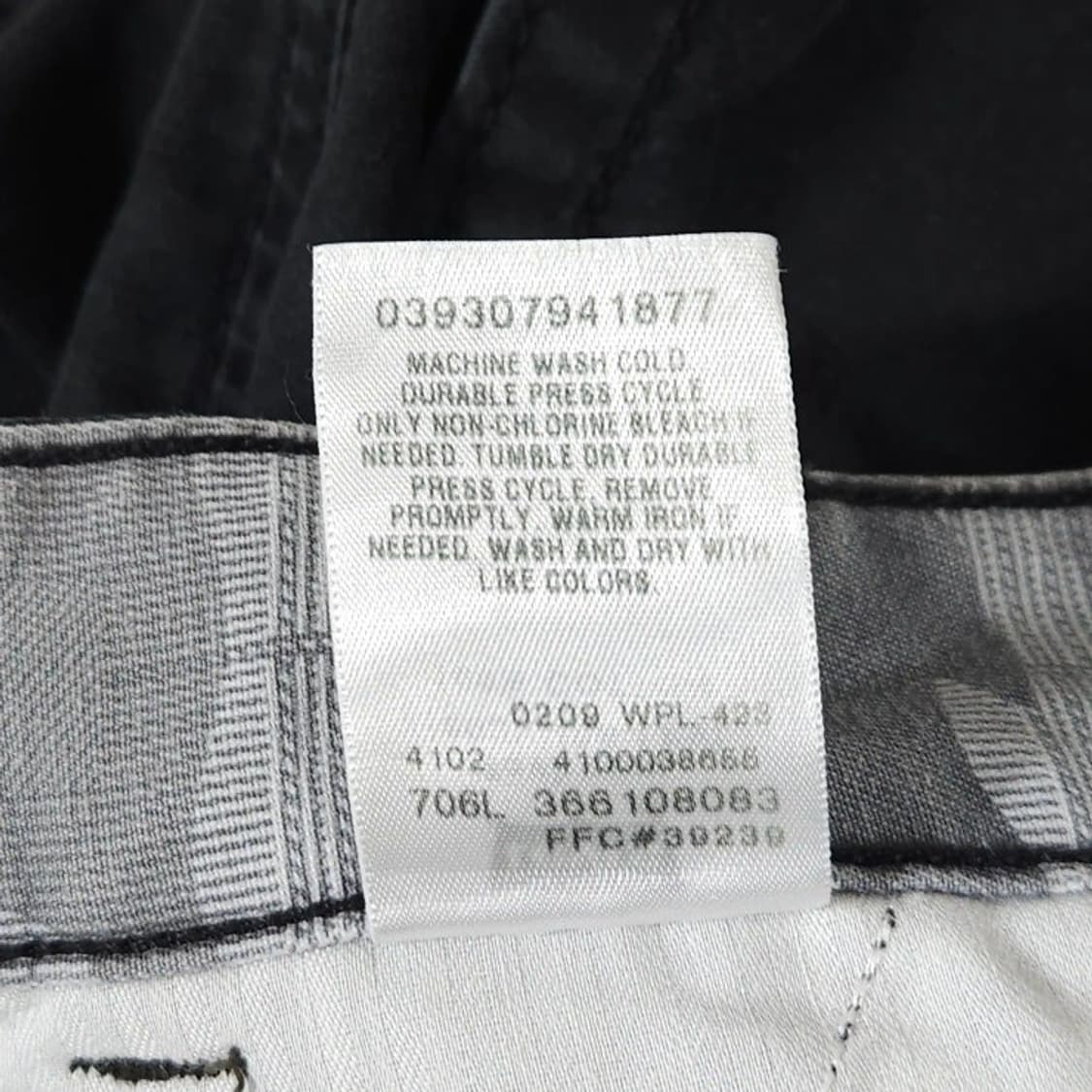 33 LEVIS 리바이스 USA 스쿼드 카고 반바지 워시드블랙 상품이미지10