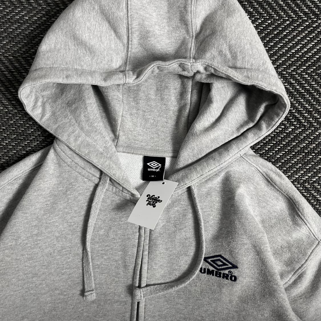 엄브로 미니멀 박시핏 후드 집업o 3204 상품이미지4