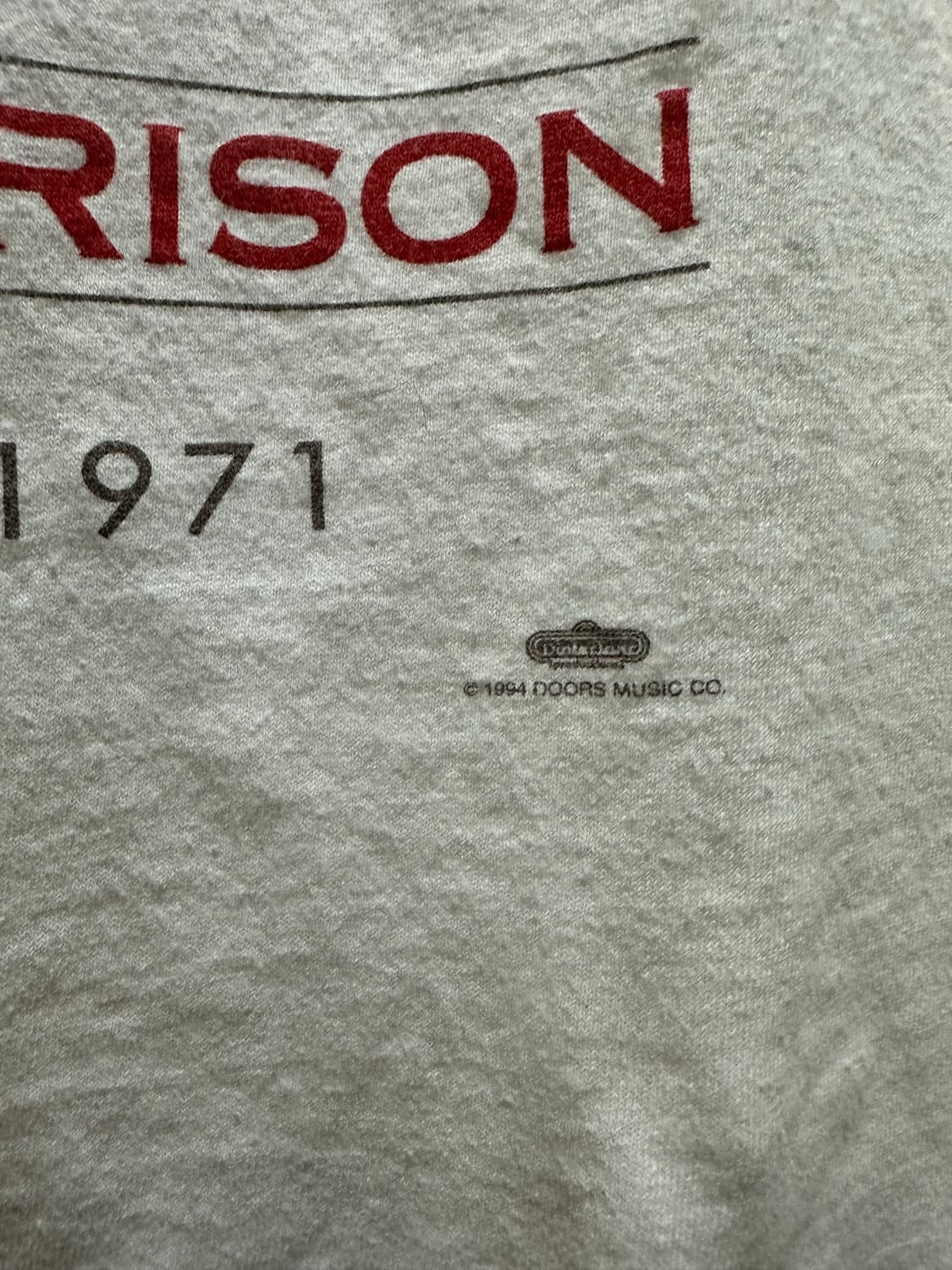 짐모리슨 빈티지 밴드티 XL winterland 상품이미지2