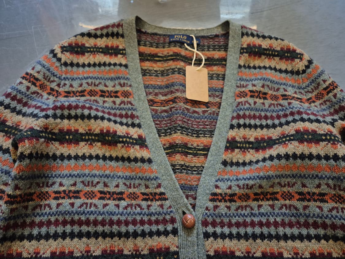 폴로랄프로렌 램스울 페어아일 가디건 상품이미지2