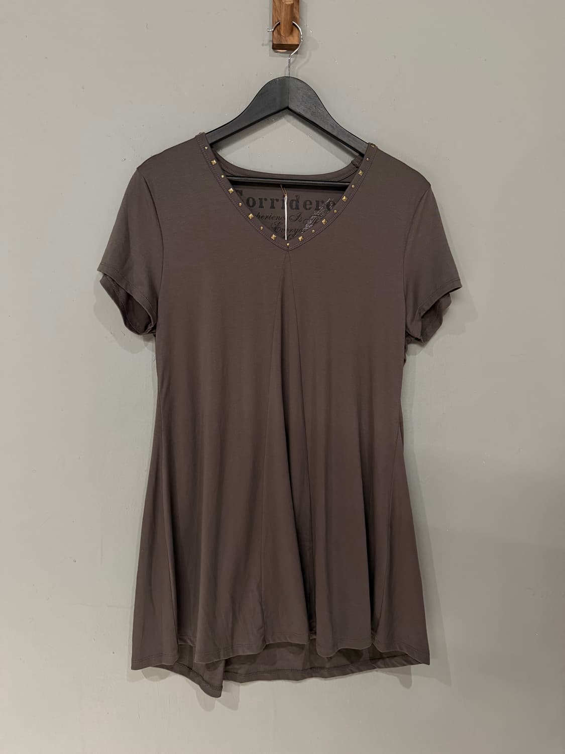 stud line point long top & ops 상품이미지5
