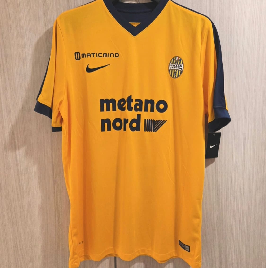 (해외XL)17-18 헬라스베로나 어웨이 유니폼 나이키 축구 저지 이승우 상품이미지1