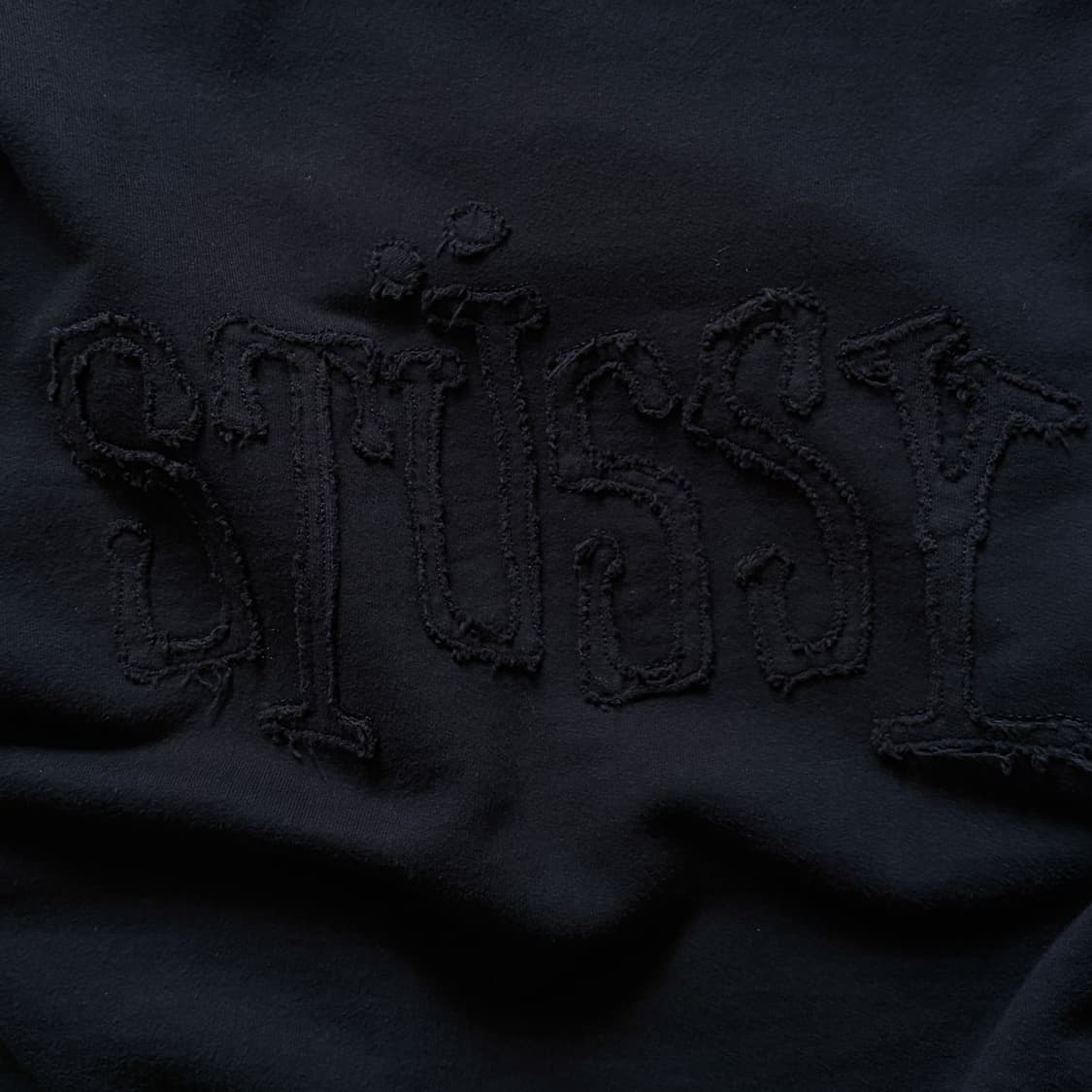 OLD STUSSY 레터링 패치 맨투맨 상품이미지4