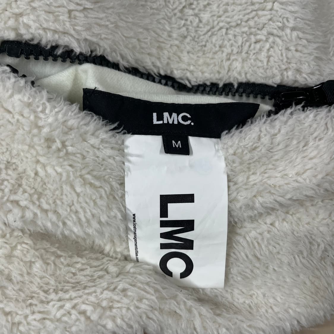 LMC. 양면 리시버플 양털 바람막이 자켓 (M 오버핏) 상품이미지5