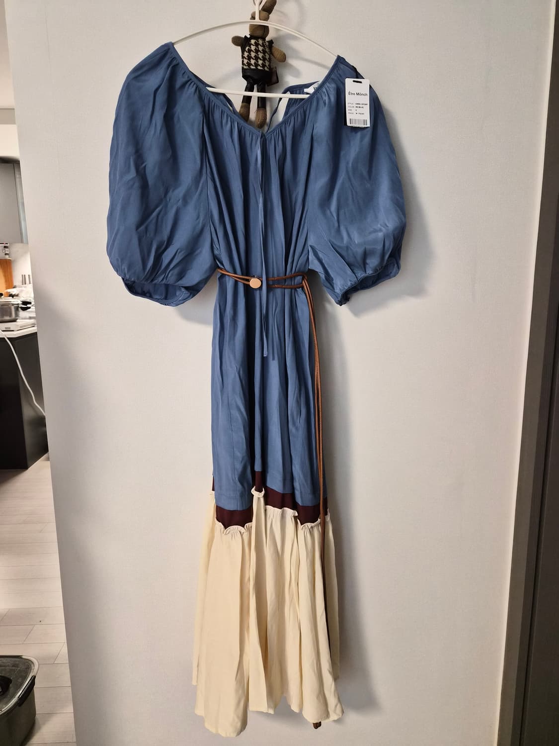 에트르몽크(Etre Monch) 티어드 끈 원피스 (S사이즈) 상품이미지2