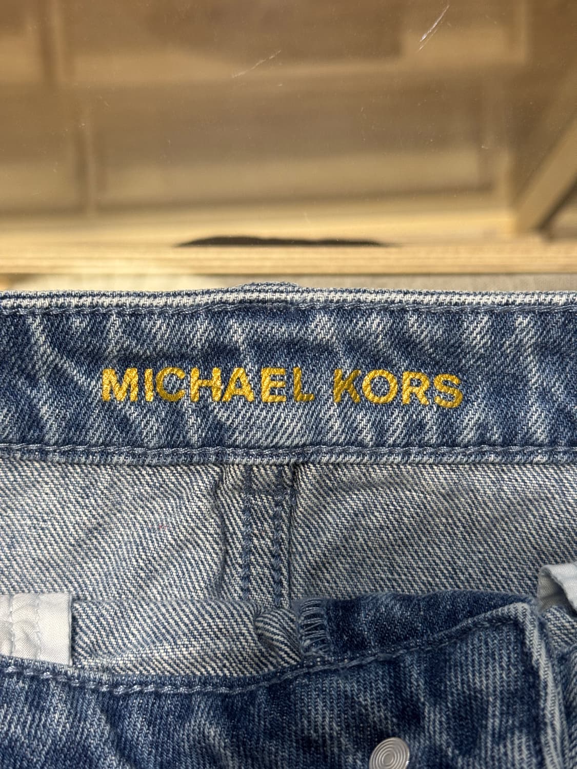 마이클코어스 데님 벨트 미니스커트 상품이미지8