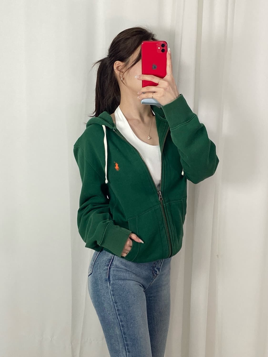 폴로 후드집업 상품이미지3