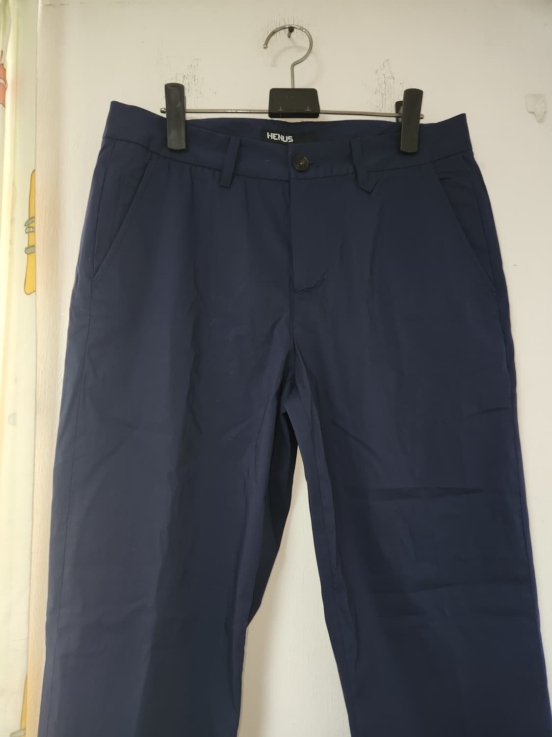 HENUS 남성 네이비 바지 76-94(31) 상품이미지3