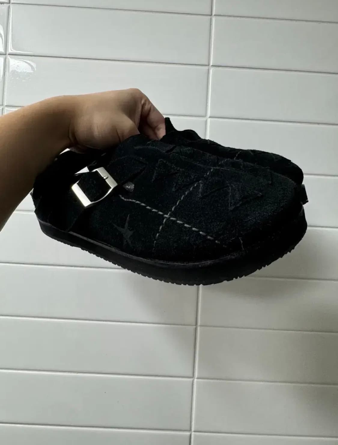 폴리테루 행크 슬라이더 슈즈 블렉 (23fw) 2 상품이미지4