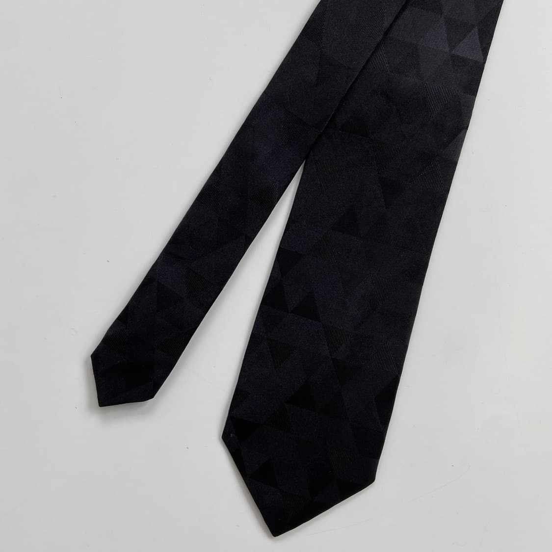 피에르가르뎅 (Pierre Cardin)명품정품 블랙넥타이8.6cm 상품이미지2