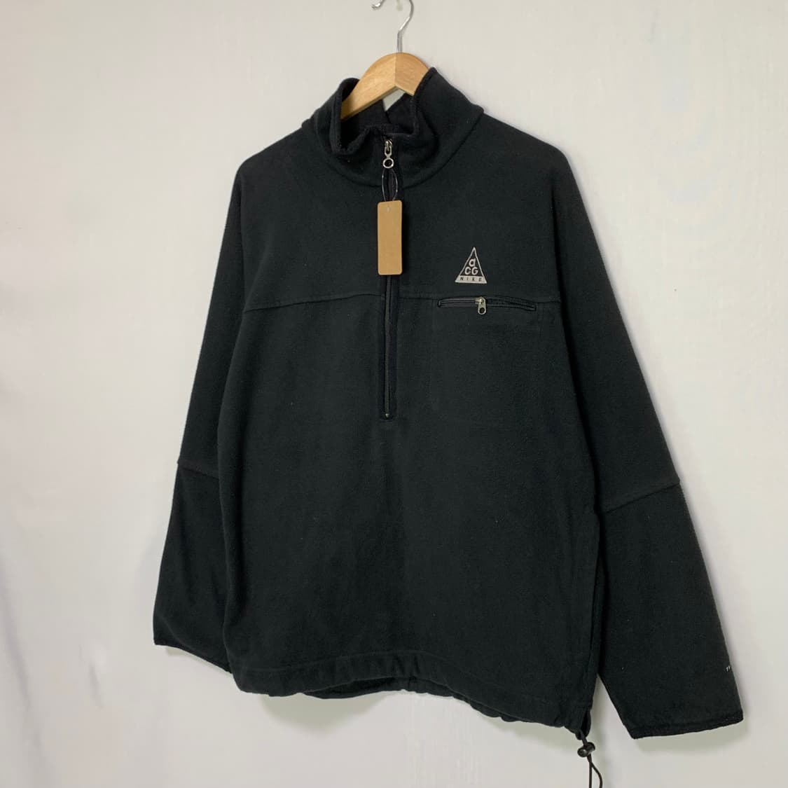 나이키 ACG 블랙 하프집업 플리스 후리스 아노락 맨투맨 남성 M 상품이미지3