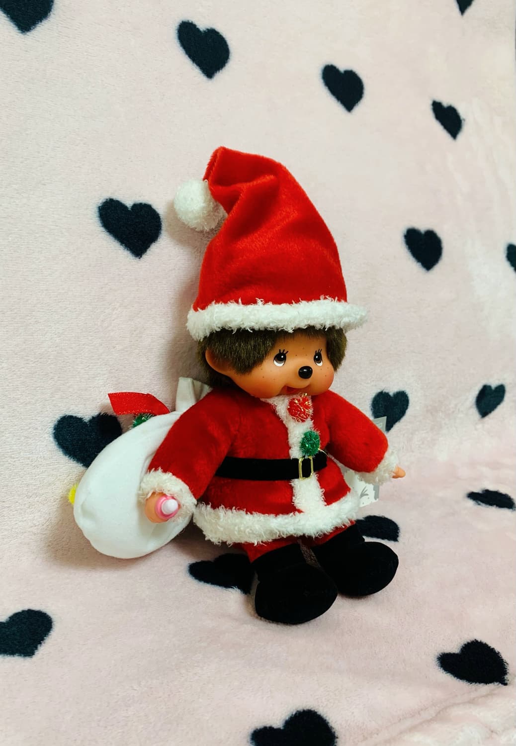 몬치치 크리스마스 산타 인형 상품이미지3