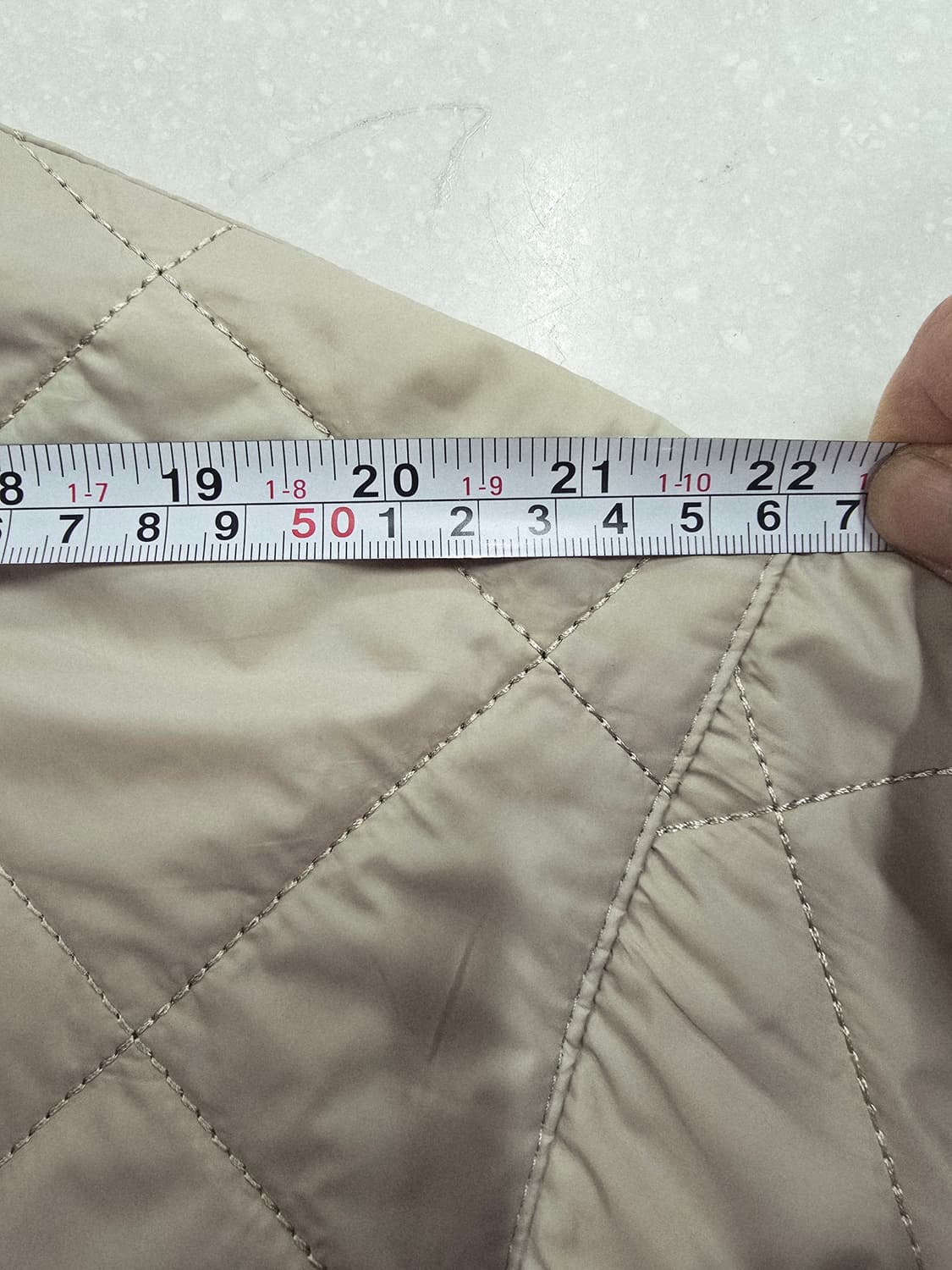 한섬 시스템 다이아 퀼팅 자켓 점퍼 상품이미지8