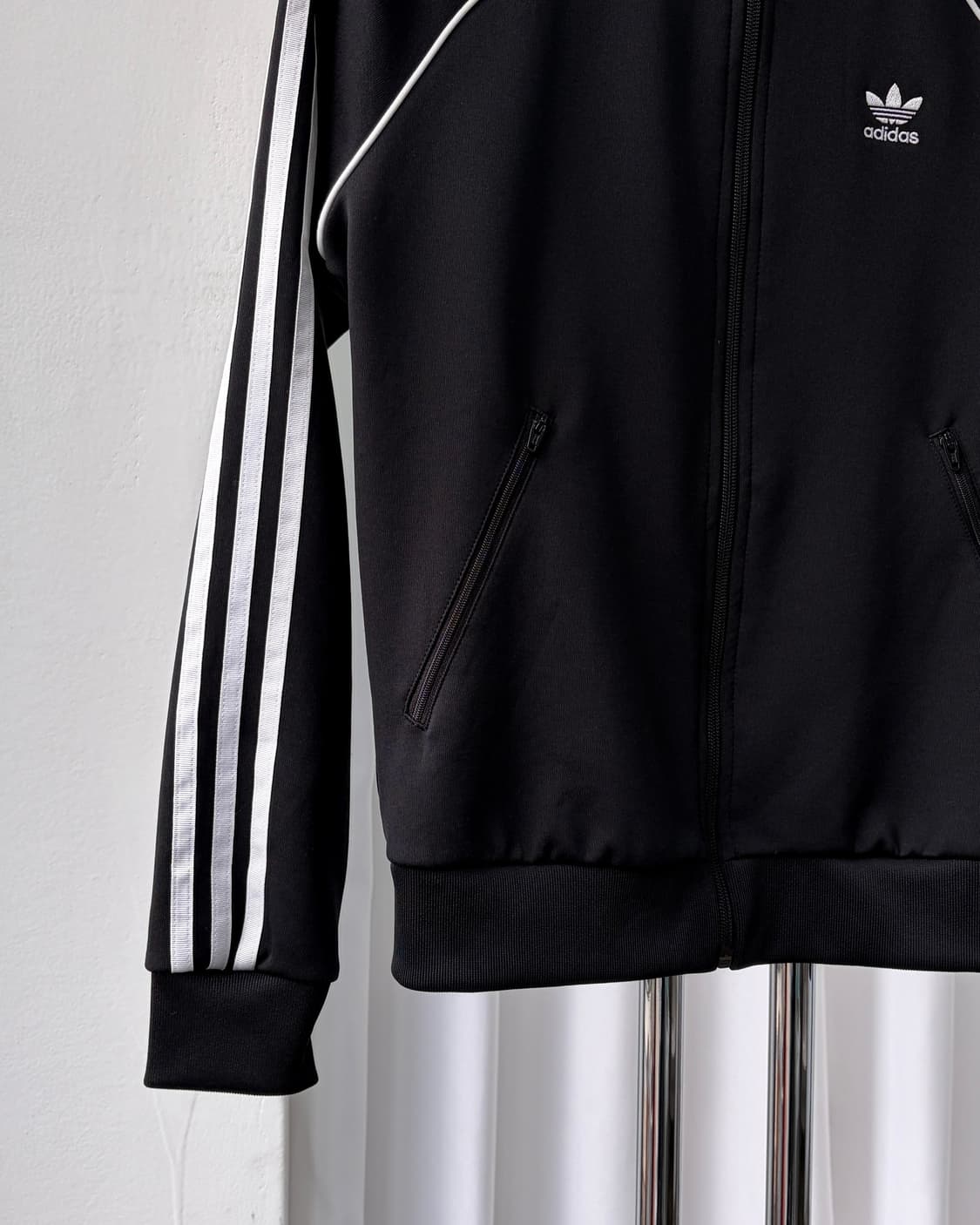 [XS]아디다스 트레포일 SST 블랙 트랙탑 져지 상품이미지5