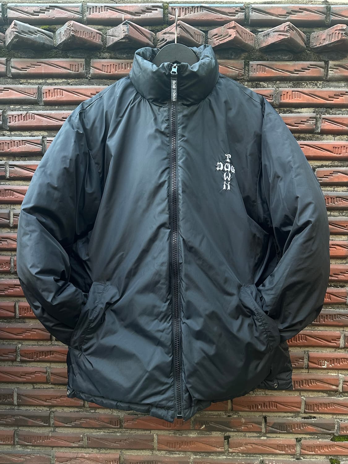 빈티지 90s 독 타운 리버시블 패딩 상품이미지6