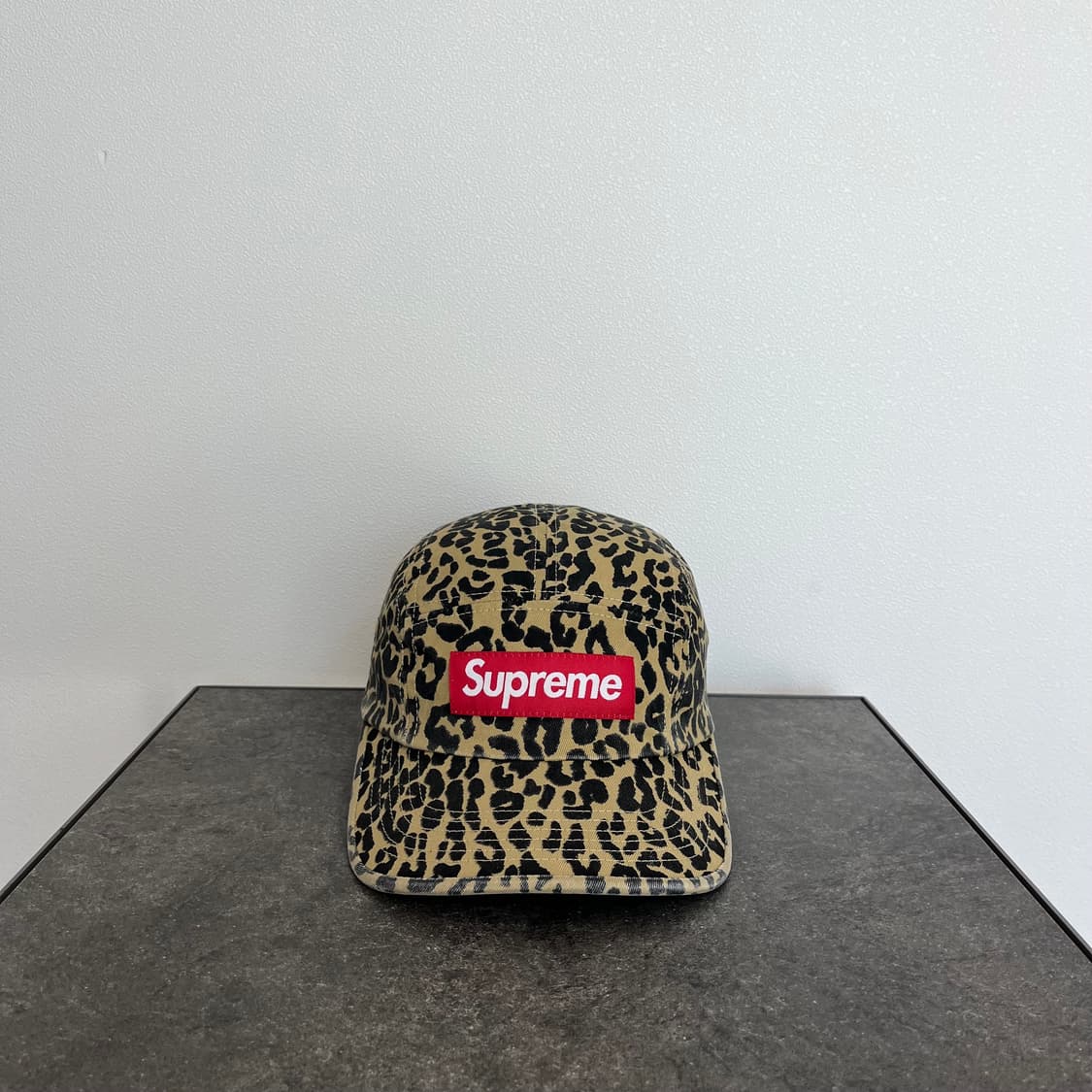 (OS) 슈프림 박스로고 캠프캡 모자 23FW 레오파드 상품이미지1