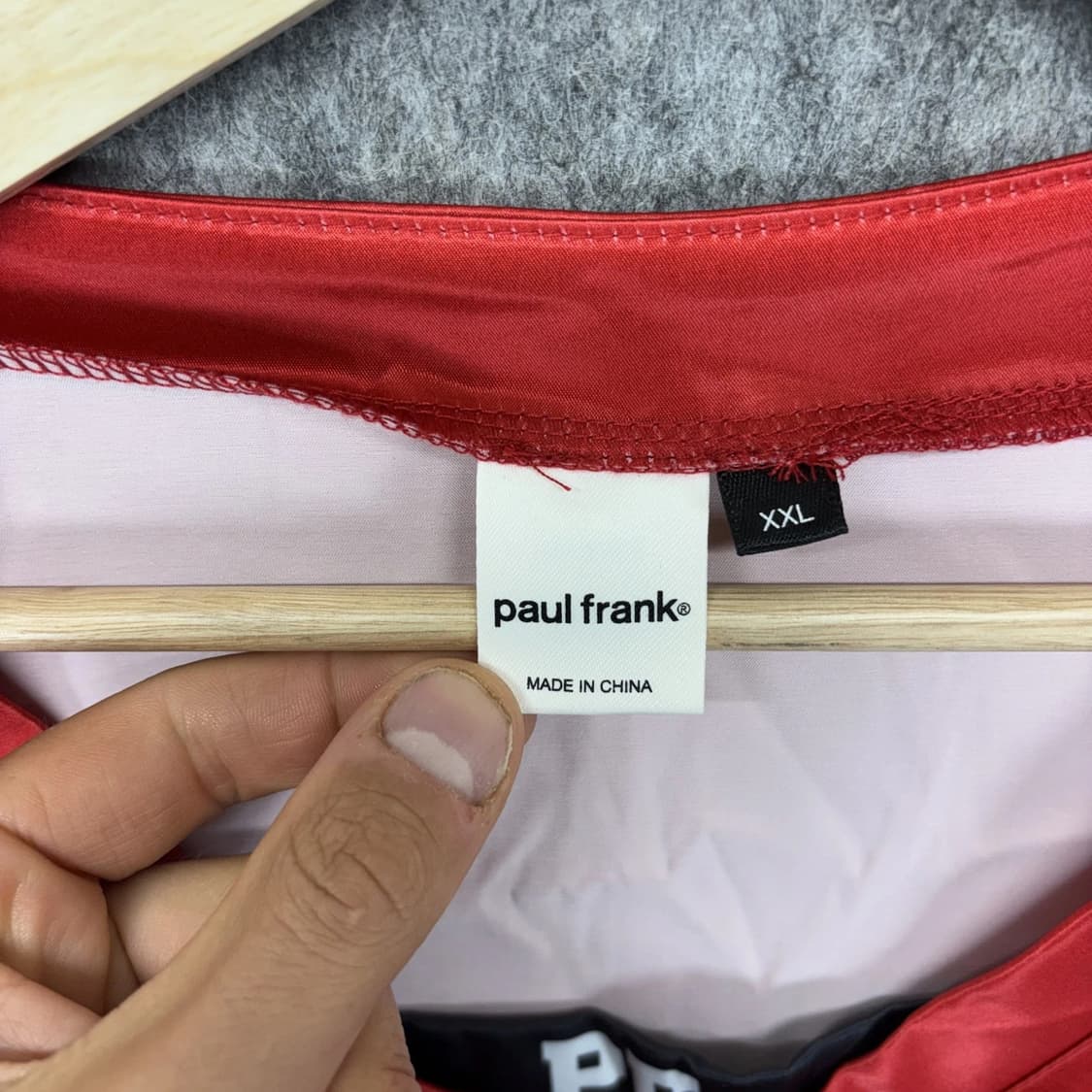 폴프랭크 줄리어스 95 풋볼 져지 반팔 티셔츠 레드 상품이미지4