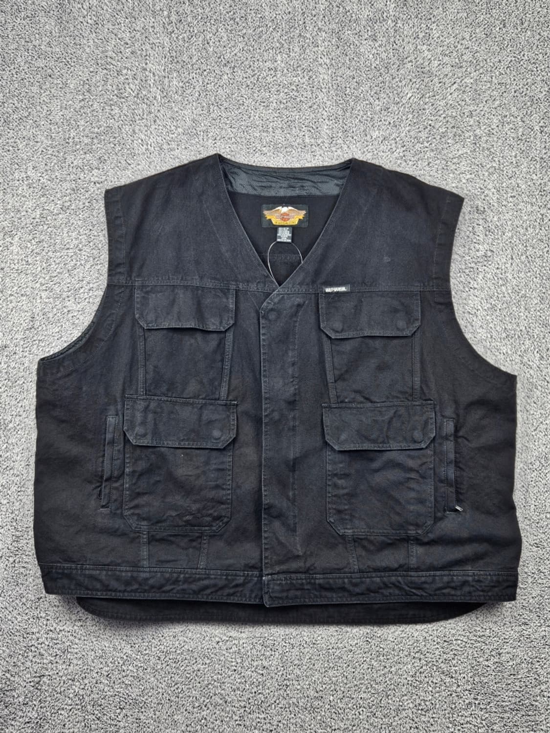 할리데이비슨 캔버스 워크 베스트 조끼 ( 3XL ) / 11774 상품이미지2