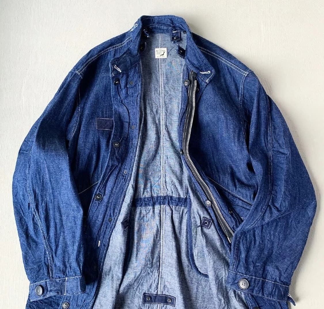 오어슬로우 M-65 데님 피쉬테일 야상 코트 3사이즈 상품이미지2