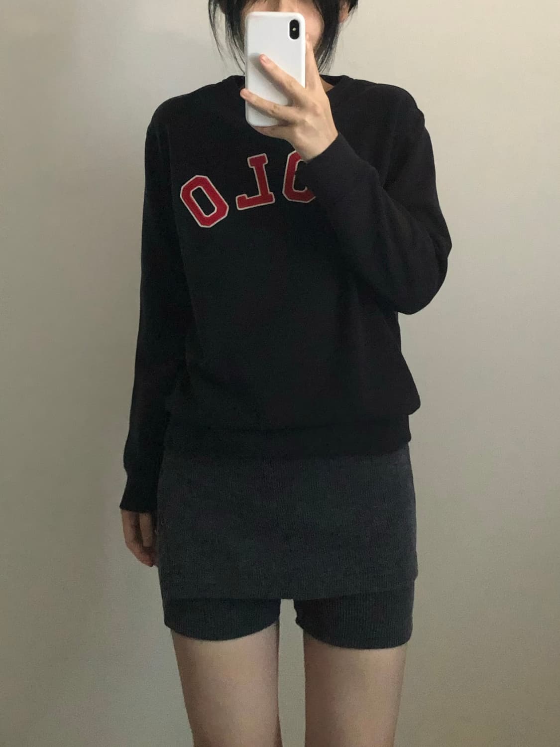 폴로 랄프로렌 신형 패치 로고 맨투맨 상품이미지1