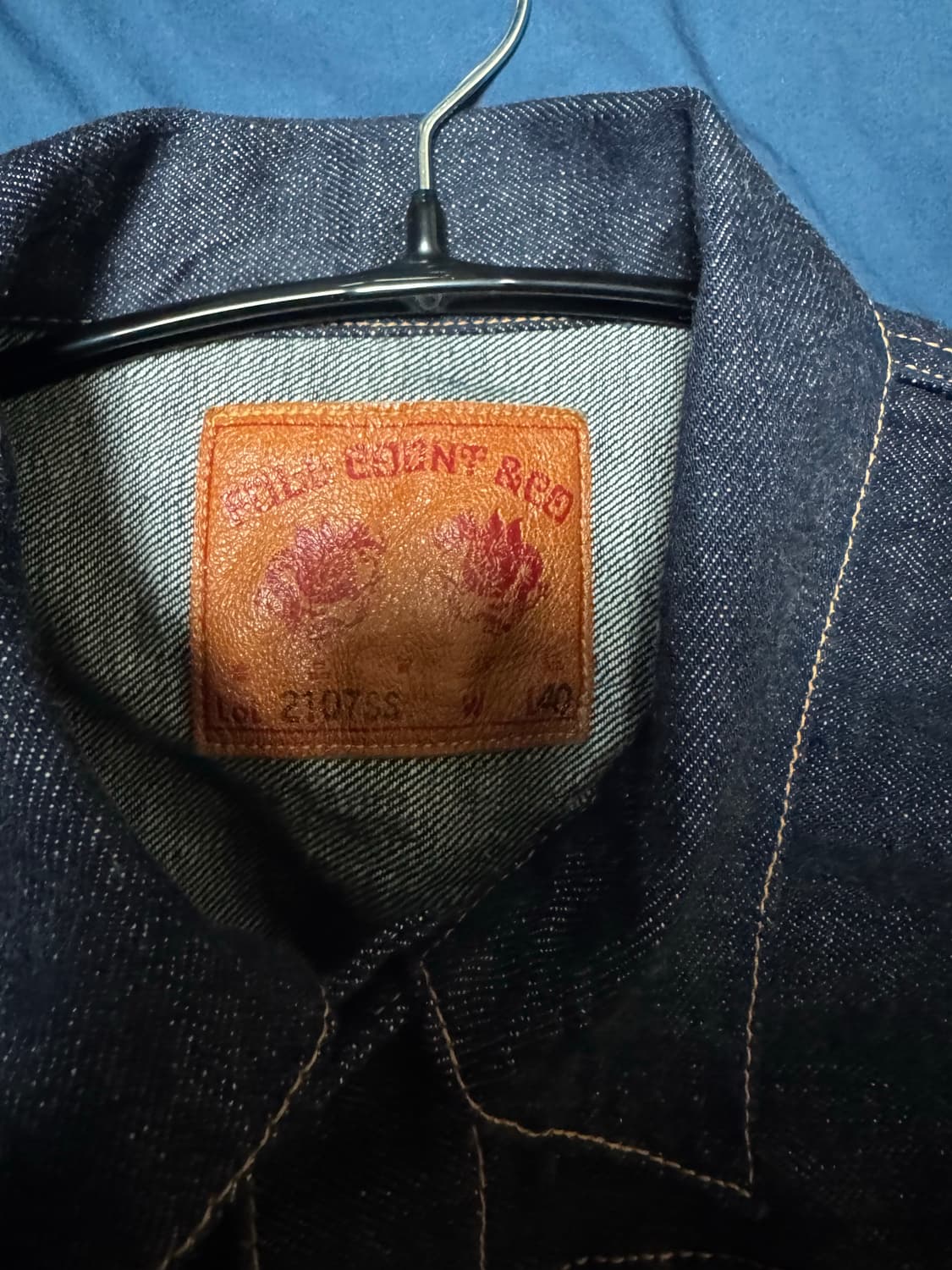 풀카운트 2107ssw 데님자켓 새상품 상품이미지4