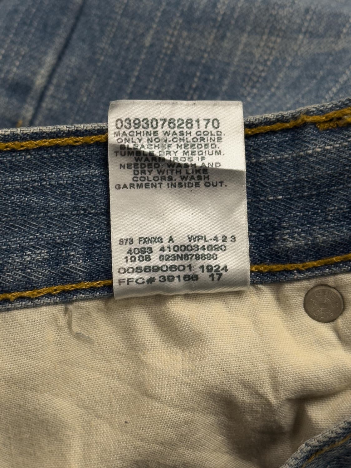 리바이스 569 루즈핏 데님 팬츠 상품이미지8