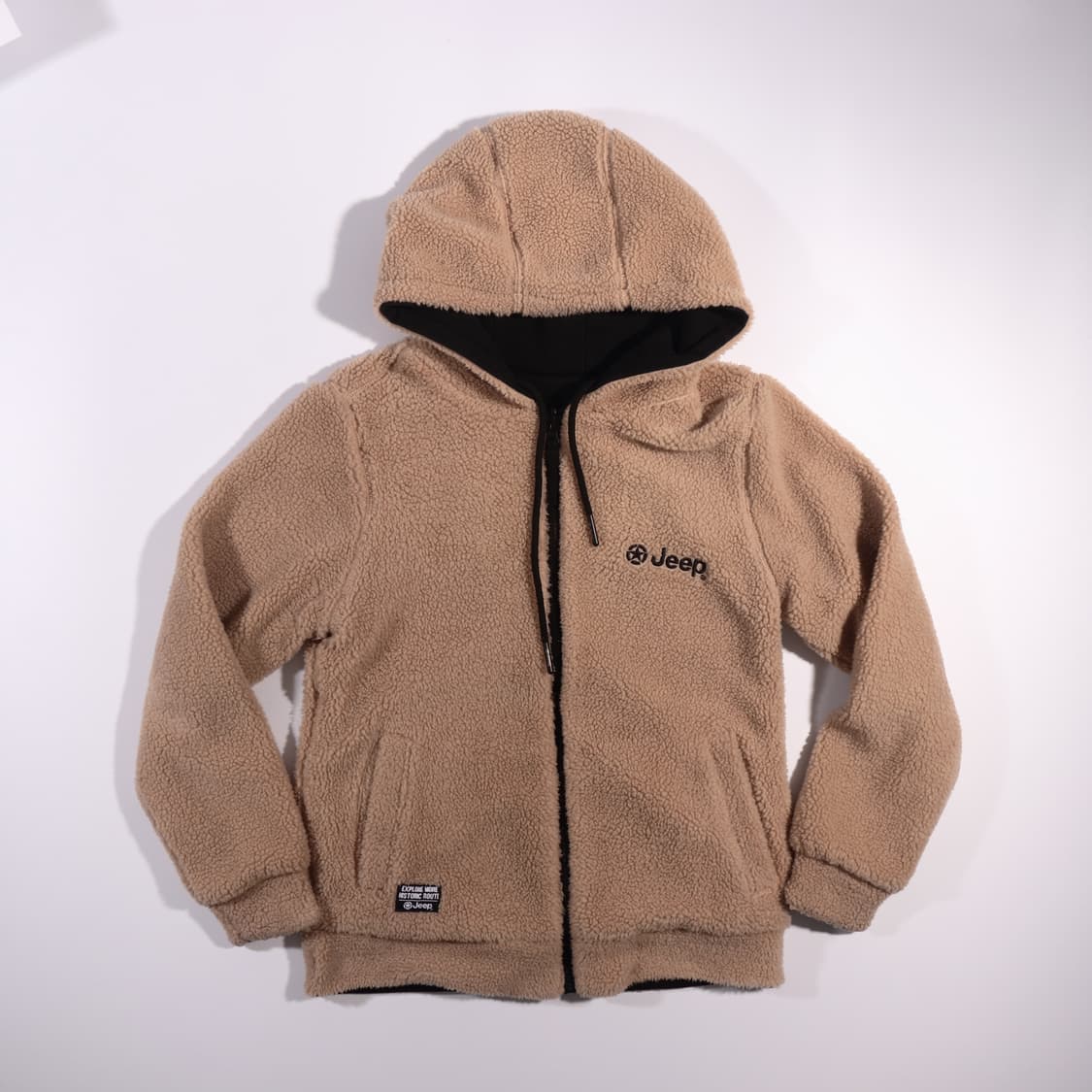 지프 후리스 후드집업 B240 상품이미지1