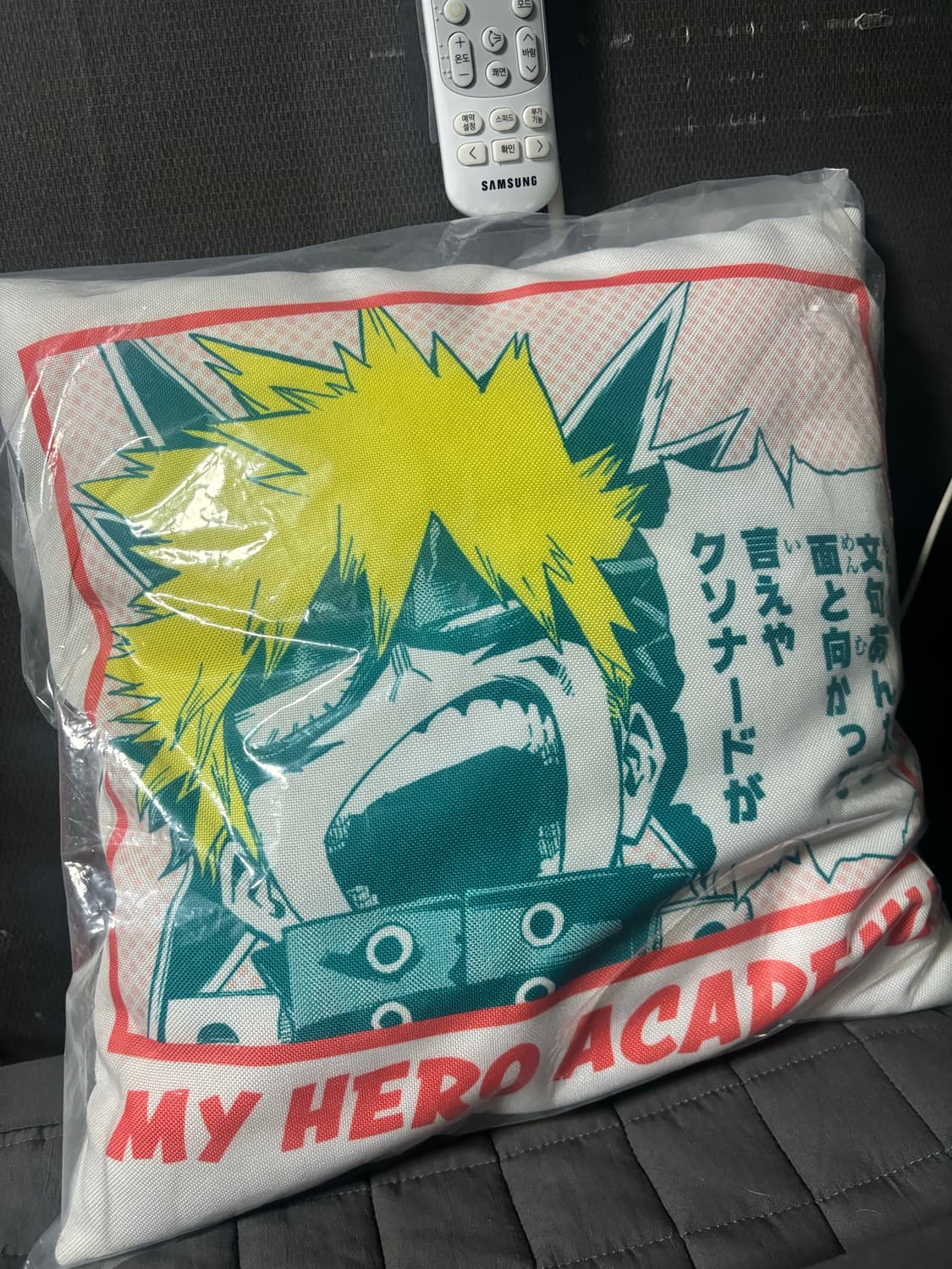 나의 히어로 아카데미 바쿠고 쿠션 점프페스타 상품이미지1