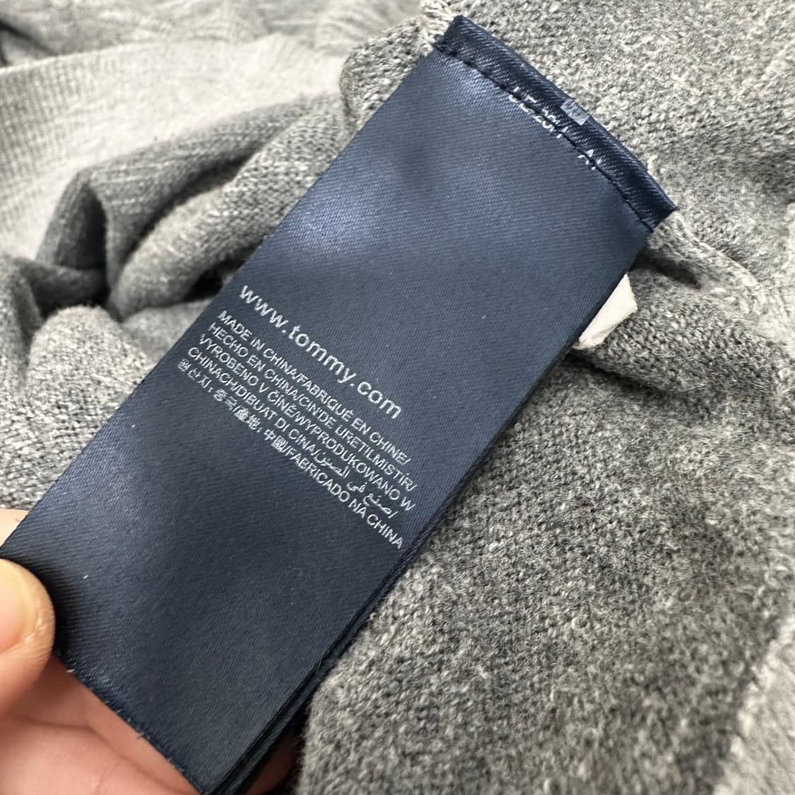 타미힐피거 니트 그레이 M 상품이미지9