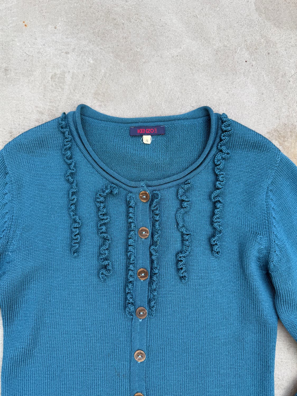 KENZO flower cardigan 겐조 가디건 상품이미지6