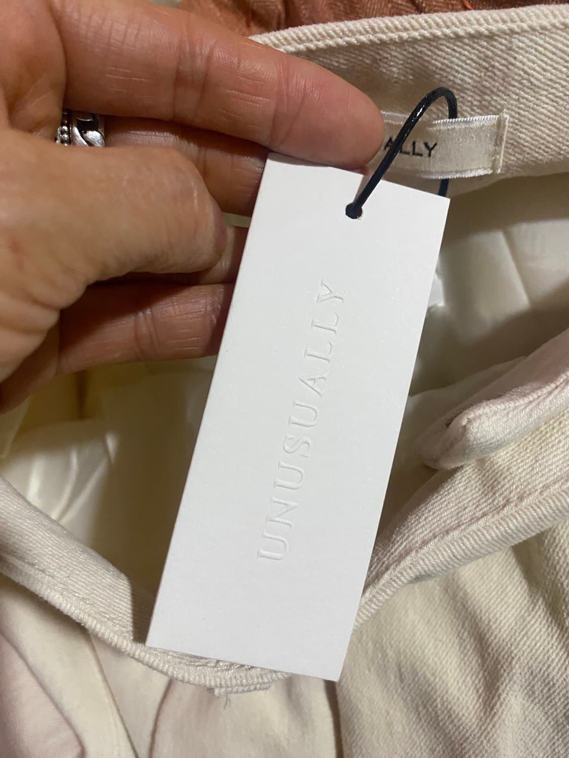 Unusually 플리츠 스커트 M 아이보리 상품이미지8