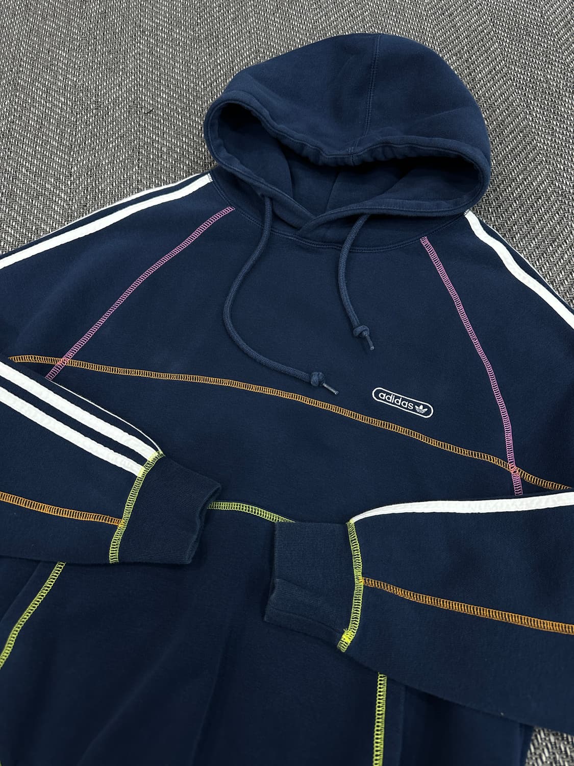 아디다스 후드티 네이비 상품이미지3