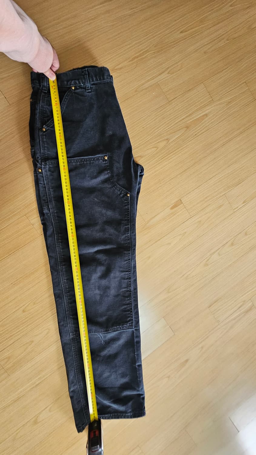 칼하트 더블니 블랙 34(실측 참조) 상품이미지8