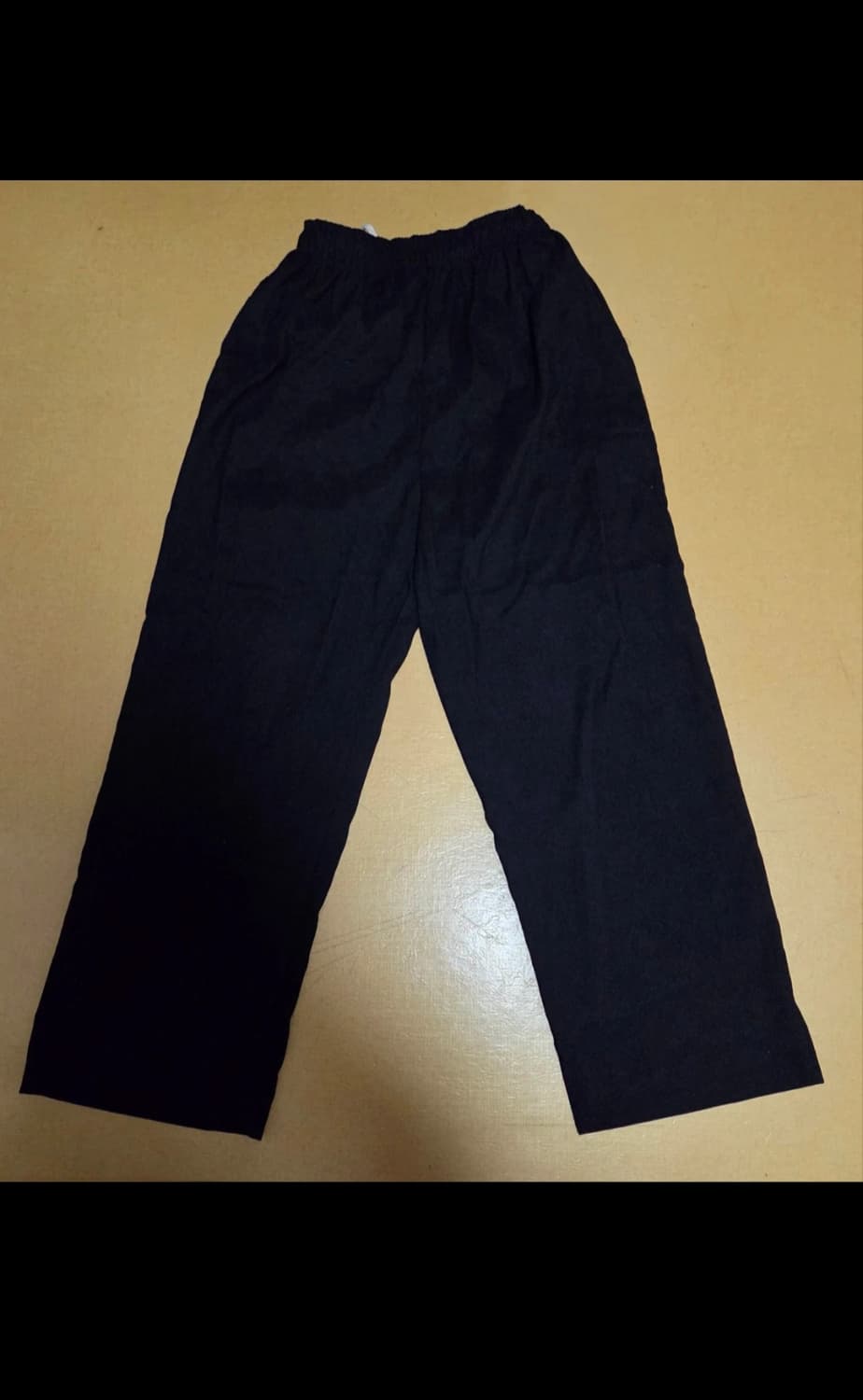 WEDNESDAY OASIS 검정 와이드 팬츠 상품이미지1