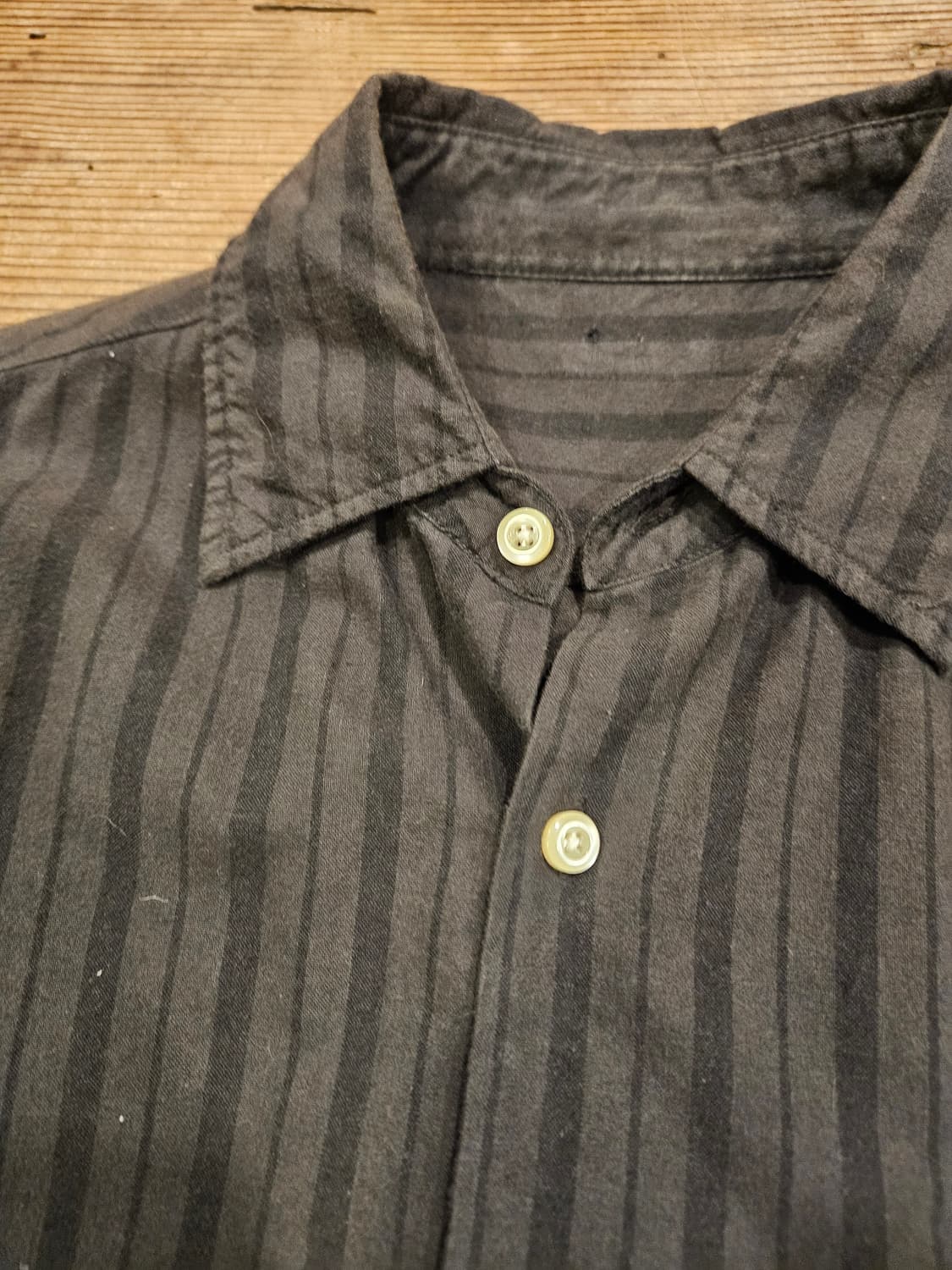 40s 프랑스 빈티지 할아버지 셔츠 상품이미지3