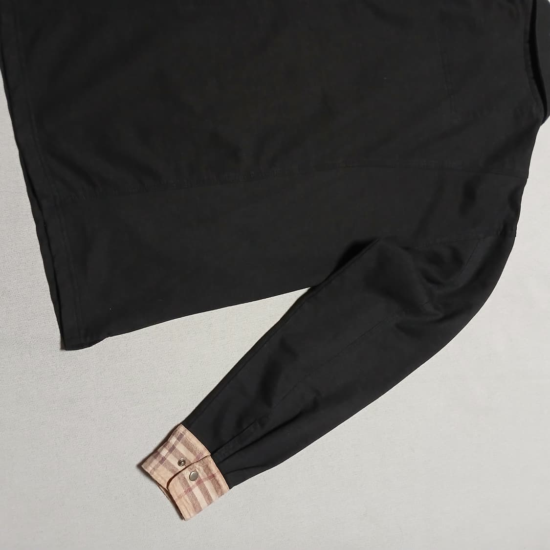 Burberry 버버리 빈티지 카라 스웨이드 포인트 체크 상품이미지7