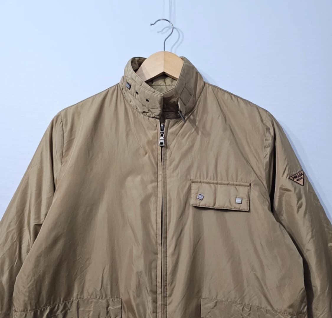 Prada 프라다 나일론 자켓 베이지색 ~66 상품이미지4