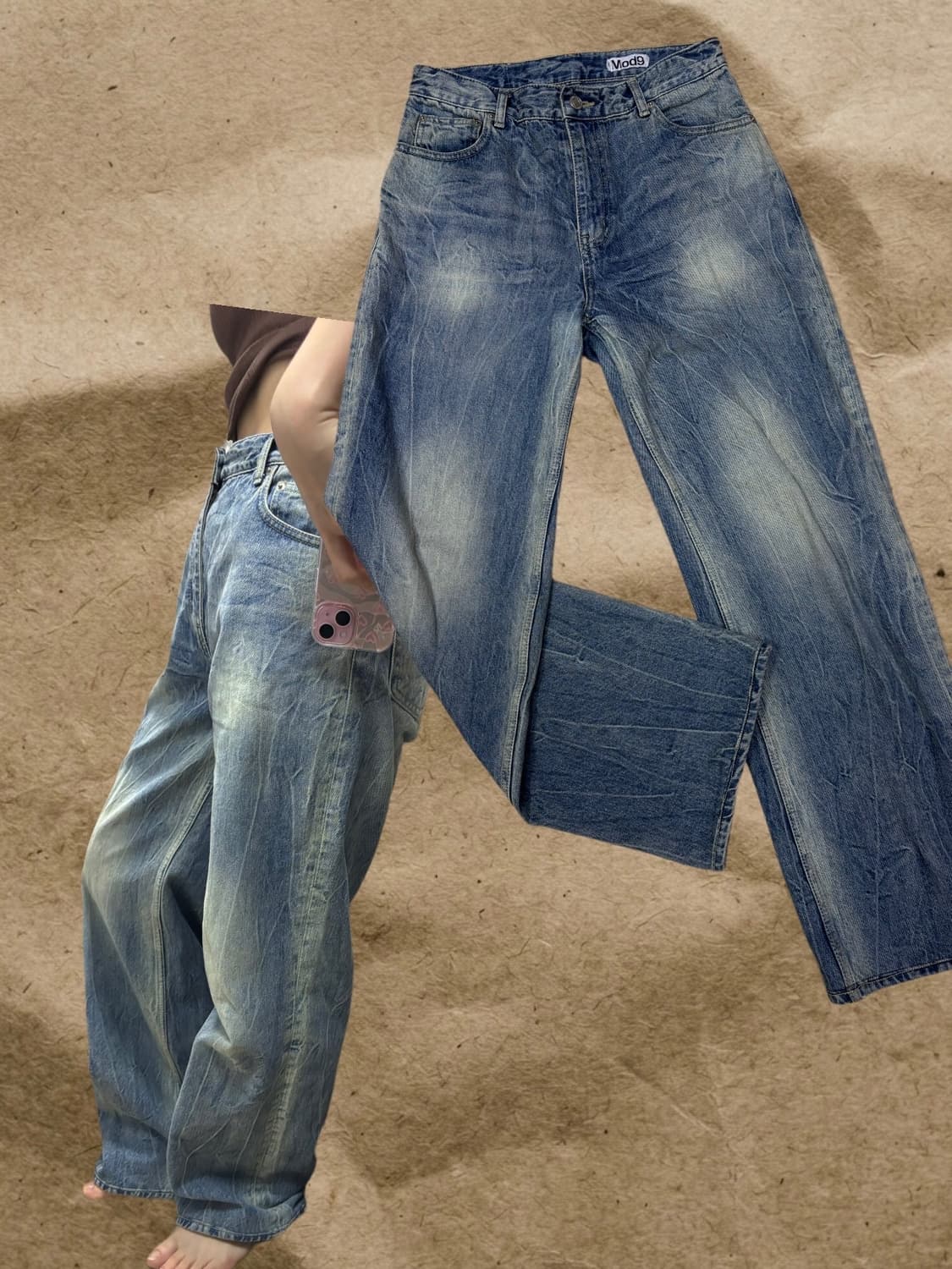 데님팬츠-Size29/넉넉핏 상품이미지2