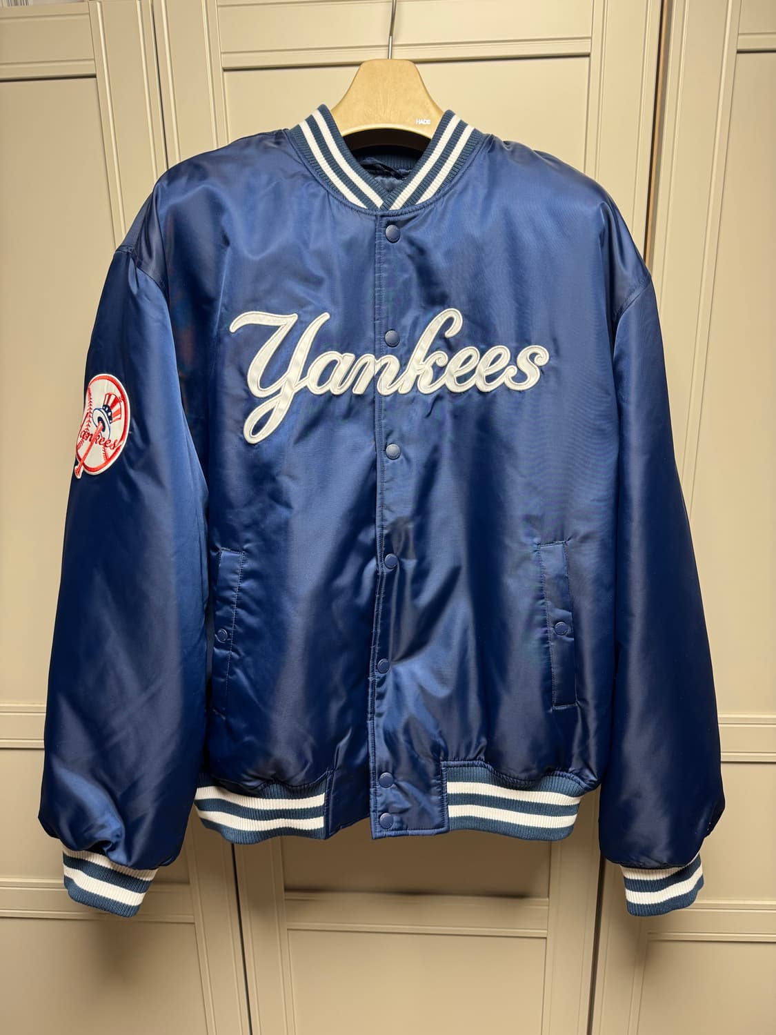 [정품] MLB 뉴욕양키즈 야구점퍼 XXL 새상품 상품이미지1