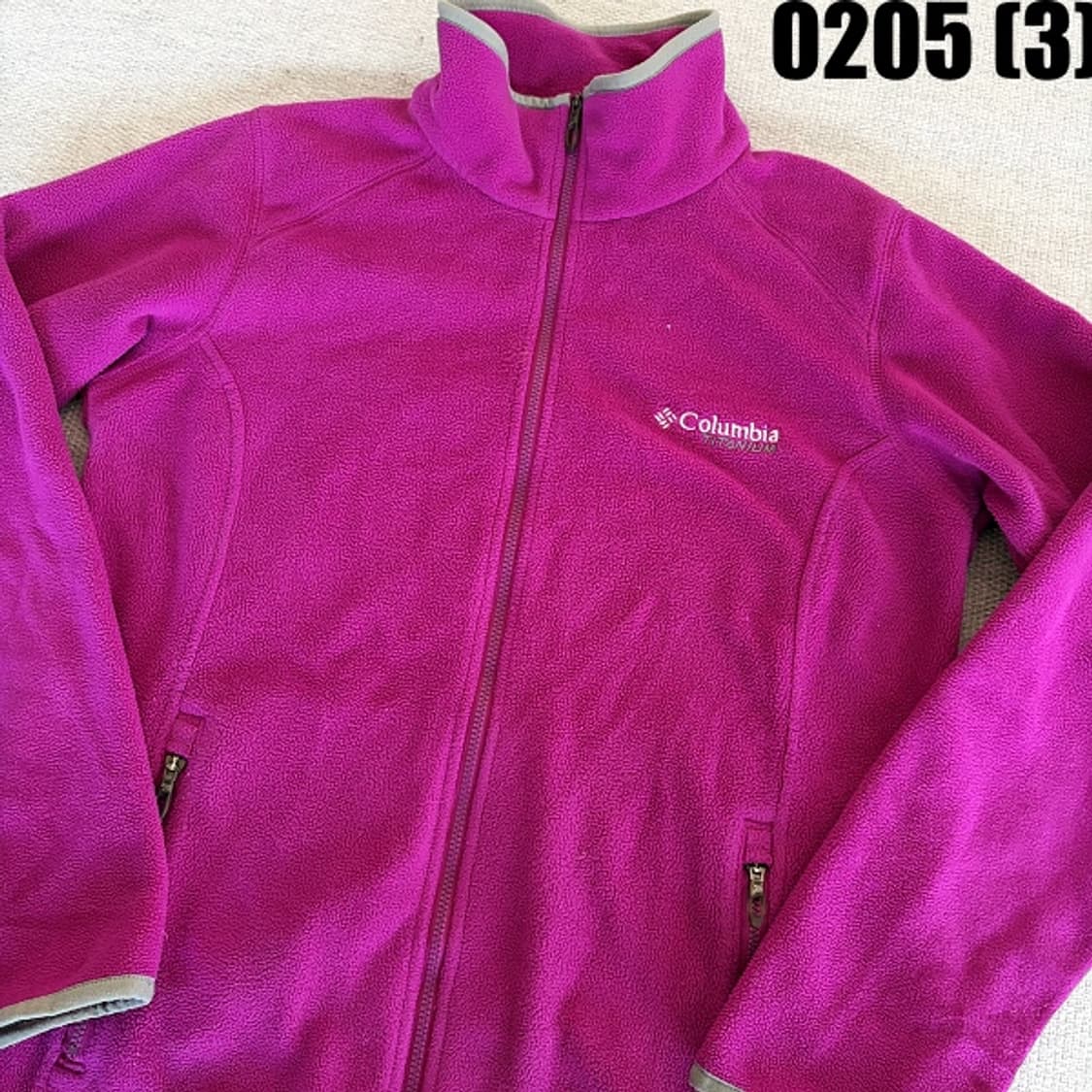 [95M] 컬럼비아 여성 등산용 아웃도어 플리스 집업 자켓 0205(3) 상품이미지2