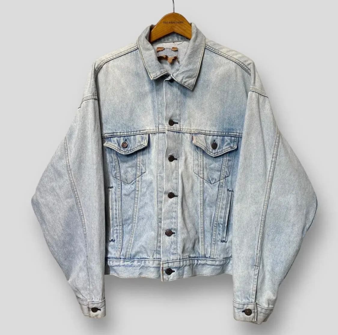 (XL)90s리바이스 70507-0214 데님 트러커 자켓 상품이미지1