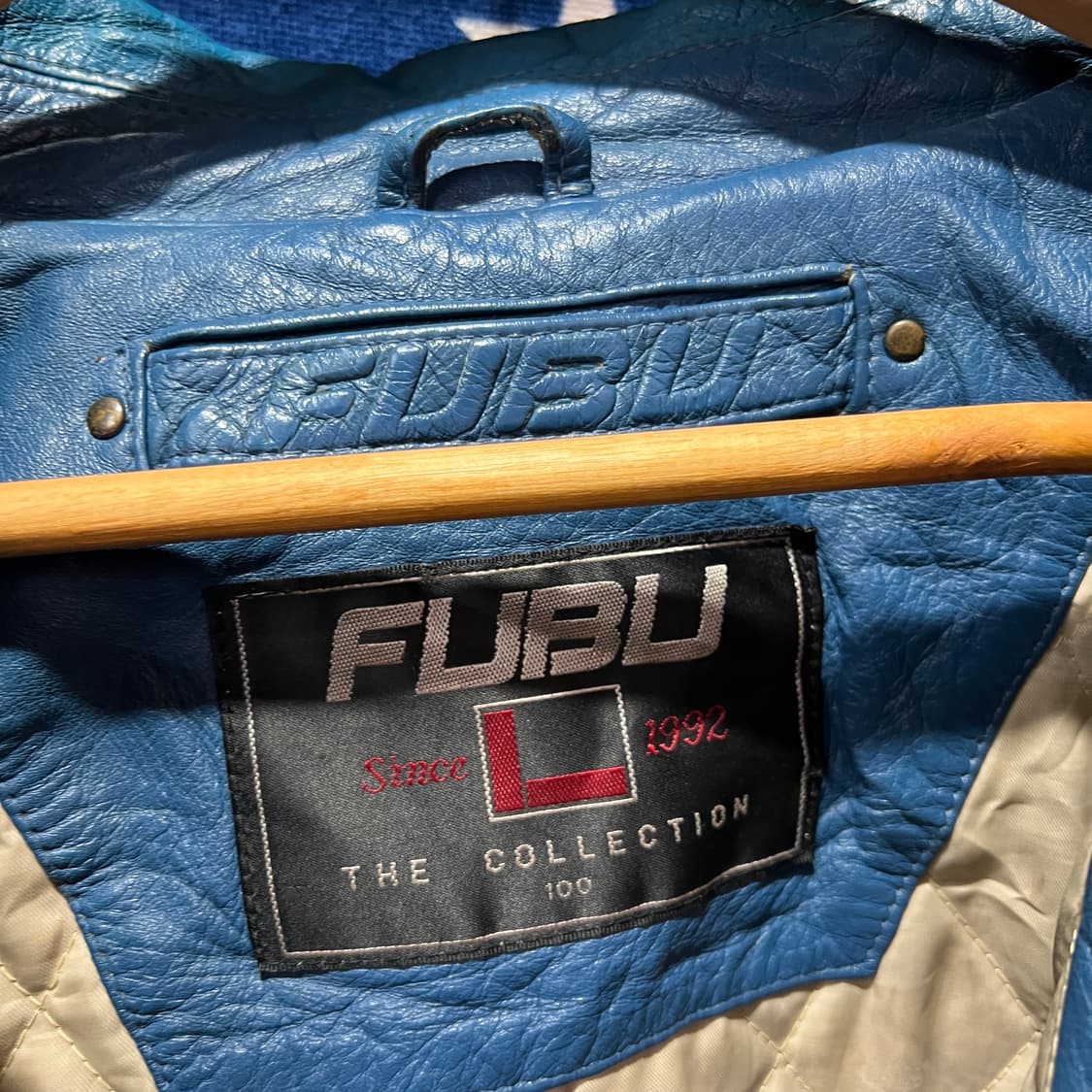 FUBU 후부 레더 스타디움 자켓 상품이미지3