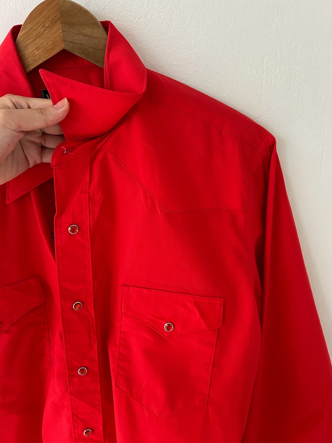 80s vtg WRangler Cowboy cut Western SH 상품이미지4